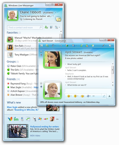 Windows Live Messenger XP 2009
